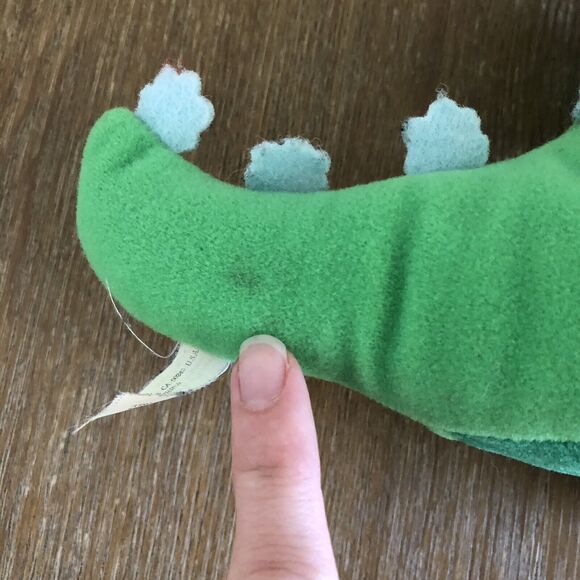 Vintage Mattel Nickelodeon Reptar Plush Rugrats Cartoon Stuffed Animal 1997 - Picture 7 of 12